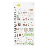#デザインフィルミドリ(国内販売のみ） シール シール 余白 インテリア柄 82743006