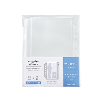 #リヒトラブ クリヤーポケット ｍｙｆａ　コレクションポケット　ミニ　 ＰＶＣファスナー付  N-3355