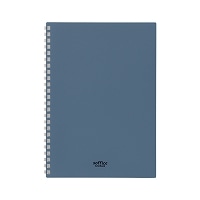 #リヒトラブ ノート ソフィーチェノート A5 スレートブルー N3203-11