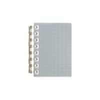 #リヒトラブ ノート オープンリングノート ミニ ブラック N2719-24