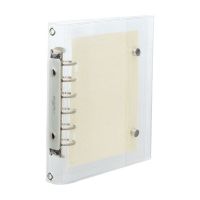 #リヒトラブ ファイリング用品 myfa･シールコレクションバインダー  クリヤーグリッター N6602-100