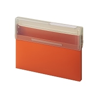 #リヒトラブ 収納用品 Mutual･コングレスケース A5･ヨコ テラコッタオレンジ A2070-4