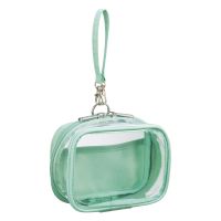 #リヒトラブ 身辺雑貨 myfa･デコレーションボックスポーチ ミニミニ・ワイド ミントグリーン A3308-19