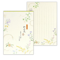 #エヌビー社 レター 便箋･優あかり B5相当 和の花Ａ 4940218
