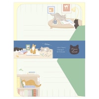 #エヌビー社 レター レターセット･にゃんとも B6 おじゃま 2620102