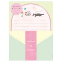 #エヌビー社 レター レターセット･Mymood B6 ピンク 1340103