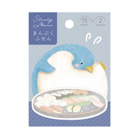 #学研ステイフル 付箋 まんぷく付箋  ペンギン DM03820