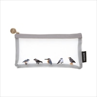 #学研ステイフル(国内販売のみ） 収納用品 annas･刺繍メッシュペンポーチ  トリ H14063