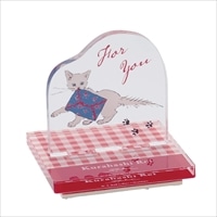 #学研ステイフル(国内販売のみ） 印章用品 くらはしれい･アクリルスタンドスタンプ  レッド H10802