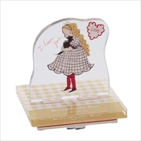 #学研ステイフル(国内販売のみ） 印章用品 くらはしれい･アクリルスタンドスタンプ  イエロー H10803