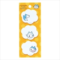 #学研ステイフル(国内販売のみ） 付箋 11ぴきのねこ･ダイカット付箋セット  オレンジ AM04877