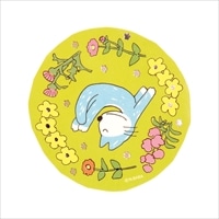 #学研ステイフル(国内販売のみ） シール 11ぴきのねこ･箔押しステッカー  花 DM03842