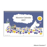 #版権(国内販売のみ） カレンダー ムーミンリングカレンダー 壁掛･日曜始  AM15039