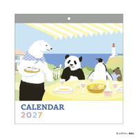 #版権(国内販売のみ） カレンダー しろくまカフェカレンダー 壁掛･日曜始  AM14011