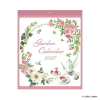 #学研ステイフル カレンダー Gardenカレンダー 壁掛･日曜始  AM13097
