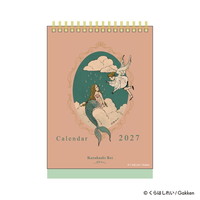 #版権(国内販売のみ） カレンダー くらはしれいカレンダー 卓上･日曜始 人魚と天使 M09550