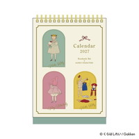 #版権(国内販売のみ） カレンダー サンリオキャラクターズ×くらはしれいカレンダー 卓上･月曜始  M10507