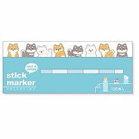 #マインドウエイブ 付箋 スティックマーカー  柴犬 58061