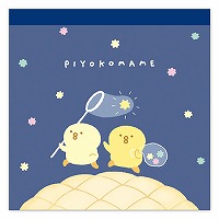 #マインドウエイブ メモ帳 ピヨコマメスクエアメモ  ヨフカシ 58123