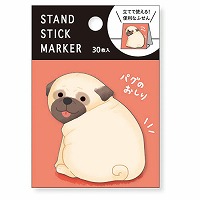 #マインドウエイブ 付箋 スタンドステックマーカー  パグノオシリ 58129
