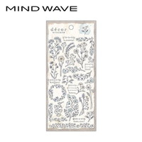 #マインドウエイブ  デコールステッカー　アイアンブルー   81513