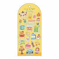 #マインドウエイブ シール ココロトキメクステッカー  レトロポップ 82508