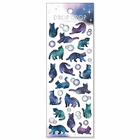 #マインドウエイブ シール ドロップドロップシール  キャット 82631