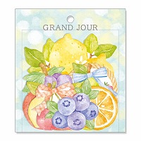 #マインドウエイブ シール グランジュールステッカー  フルーツ 82670