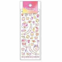 #マインドウエイブ シール ジュエルズステッカー  ラブリー 82710