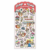 #マインドウエイブ シール ポンプタウンステッカー  ハッピーナサンニングミ 82796