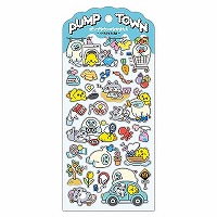 #マインドウエイブ シール ポンプタウンステッカー  グウタラナサンニングミ 82797