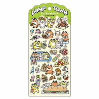 #マインドウエイブ シール ポンプタウンステッカー  クイシンボウナサンニングミ 82799