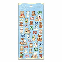 #マインドウエイブ シール リルツステッカー  クマノヌイグルミ 82808