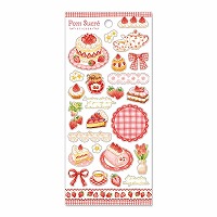 #マインドウエイブ シール ポムシュクレステッカー  レッド 82940