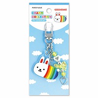 #マインドウエイブ ウサコレチャームコレクション  にじうさぎ 95744