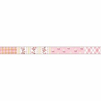 #マインドウエイブ クラフト用品 箔押クリアテープ  ピンク 95763
