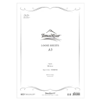 #SAKAEテクニカルペーパー 筆記用紙 トモエリバー･ルーズシート A3･50枚入 無地 SR-A3P-W