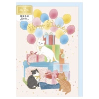 #エヌビー社 カード セレブレ･誕生日  セレーノ 1156305