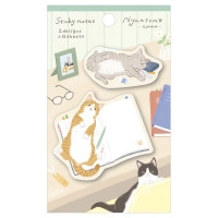 #エヌビー社 付箋 ふせん･にゃんとも  おじゃま 2624402