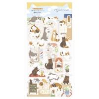 #エヌビー社 シール シール･にゃんとも 大 したまち 2624103