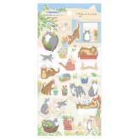 #エヌビー社 シール シール･にゃんとも 大 はなにわ 2624104