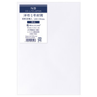 #エヌビー社 レター レリッシュ無地封筒 洋形1号  J170502