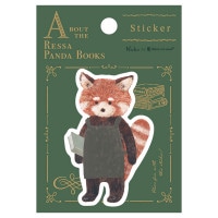 #エヌビー社 シール ステッカー･RESSA  レッサーパンダ書店 4864701