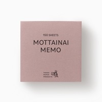 #PCM竹尾 メモ帳 MOTTAINAI MEMO  assorted-26 1750495