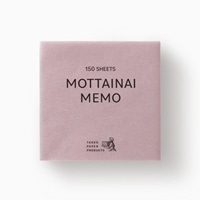 #PCM竹尾 メモ帳 MOTTAINAI MEMO 90×90mm 里紙-02 1750532