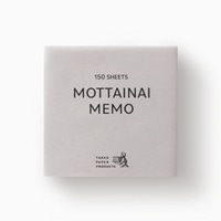 #PCM竹尾 メモ帳 MOTTAINAI MEMO 90×90mm 里紙-03 1750549