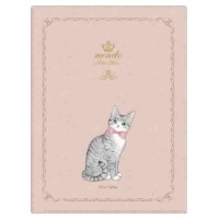 #クローズピン(国内販売のみ） ファイリング用品 たけいみきmondoクリアファイル A5･6ポケット シルバータビー CF15840