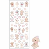 #クローズピン シール フロッキーシール  いぬ US16661