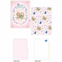 #クローズピン(国内販売のみ） ファイリング用品 スピカピカシリーズクリアファイル A5･3ポケット おてんば子猫 CF16733