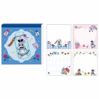 #クローズピン(国内販売のみ） メモ帳 スピカピカシリーズスクエアメモパッド  おとぎの森のアリス MM16734